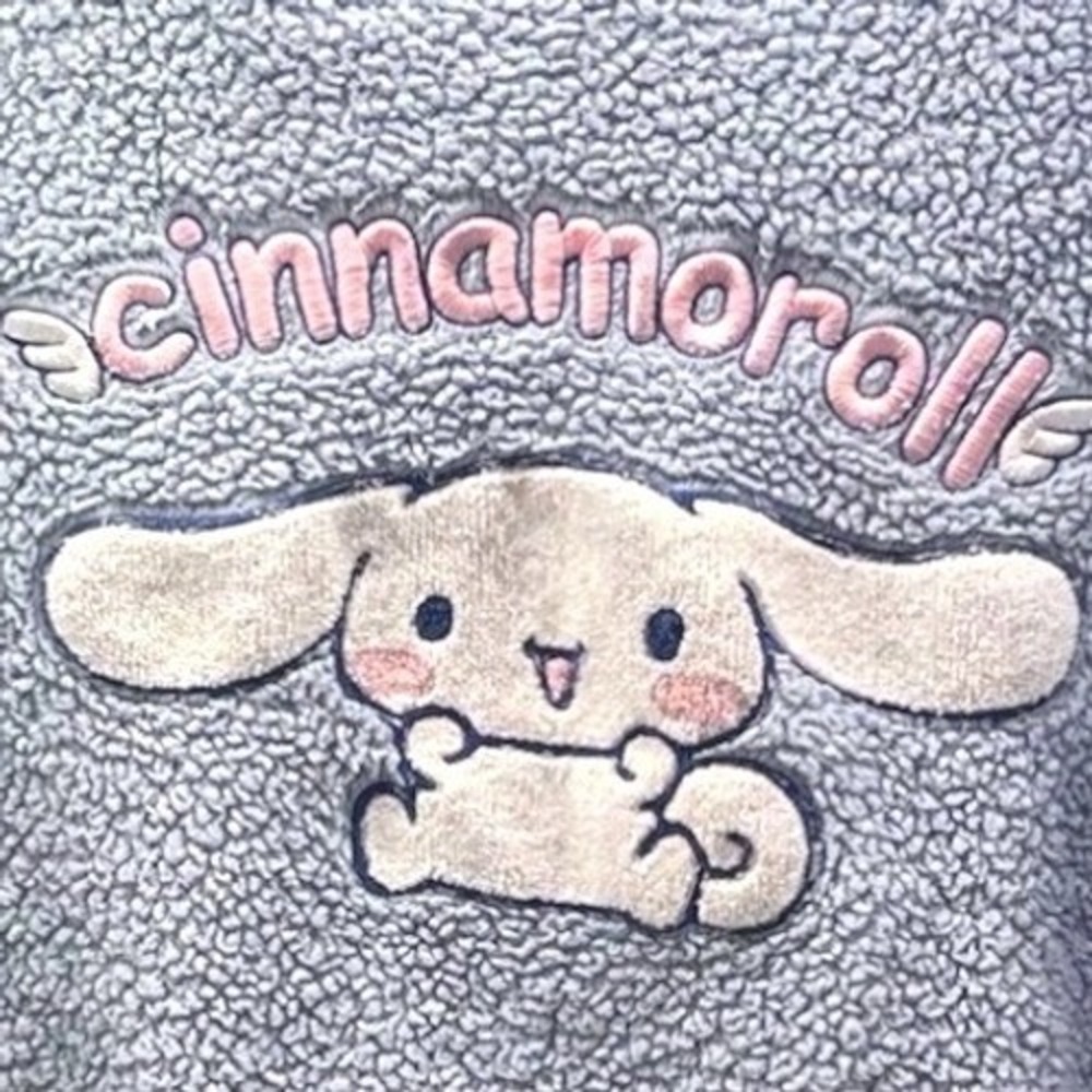 Cinnamoroll Sanrio Teddy‎ Hoodie Sweatshirt Blue Large - Picture 3 of 11